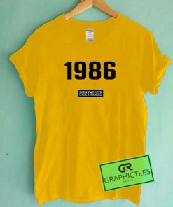 1986 Graphic Tee shirts