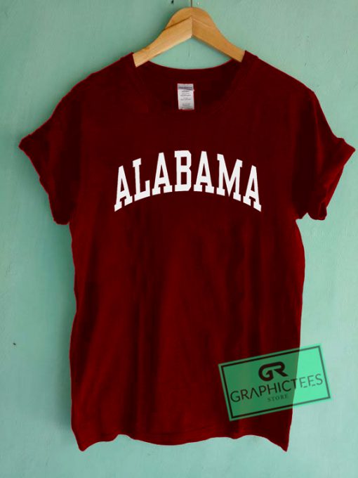 Alabama Graphic Tee shirts