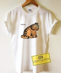 Anime Garfield Graphic Tees Shirts