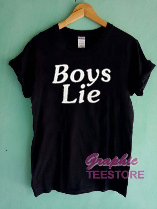 Boys Lie Graphic Tee Shirts graphicteestore