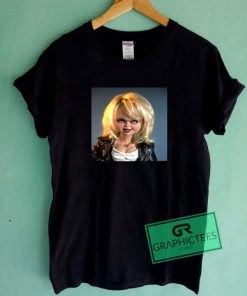 Bride of Chucky Tiffany Close Up Graphic Tee Shirts
