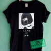 Girl Mouth Mask Graphic Tee Shirts