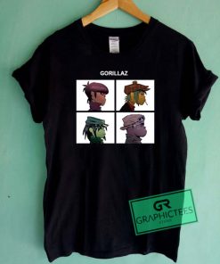 Gorillaz Graphic Tee Shirts