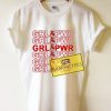 Grl Pwr Girl Power Peace Graphic Tees Shirts