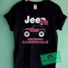 Jeep Arizona cardinals Graphic Tee Shirts