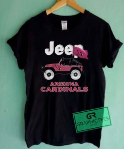 Jeep Arizona cardinals Graphic Tee Shirts