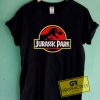 Jurassic Park Logo Graphic Tees Shirts