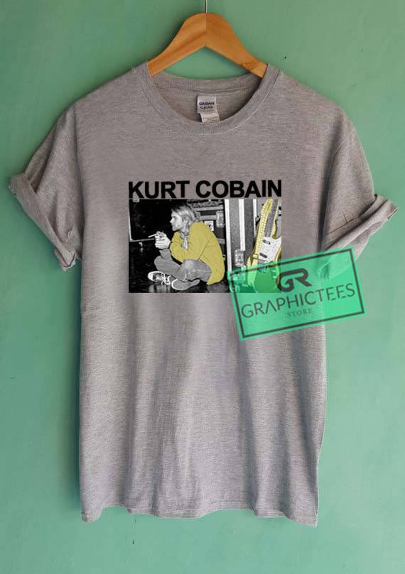 kurt cobain t shirt uk