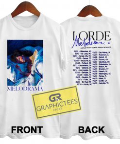 Lorde Melodrama t shirt Concert World