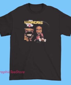 A T-shirt featuring Ludacris's 