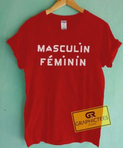 Masculin Feminin Graphic Tees Shirts