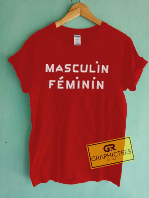 Masculin Feminin Graphic Tees Shirts