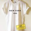 New York Soho Graphic Tees Shirts