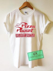 Pizza Planet Delivery Shuttle Graphic Tee Shirts - graphicteestore