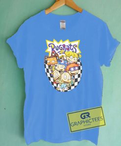 Rugrats Checkered Graphic Tees Shirts