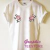 Two Flowers Graphic Tee Shirts