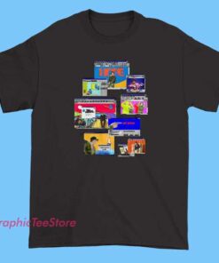 bts Graphic Tee Shirts 3 Graphic T-shirt featuring BTS band logo and members' images, styled with vibrant colors and bold text representing BTS fandom