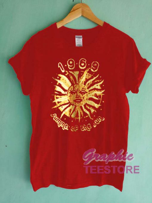 1969 Summer Of The Sun Graphic Tee Shirts