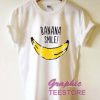 Banana Smile Graphic Tee Shirts