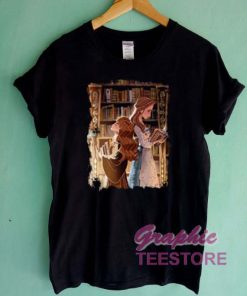 Belle And Hermione Graphic Tee Shirts