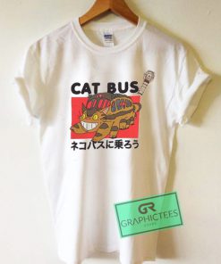 Cat Bus My Neighbor Totoro Graphic Tees Shirts