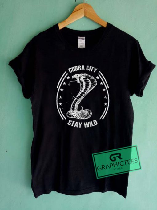 Cobra City Stay Wild Graphic Tees Shirts
