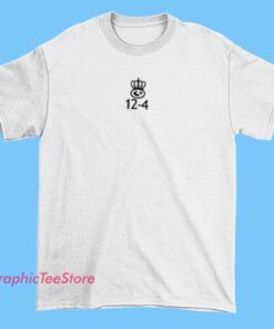 A stylish t-shirt featuring the design 