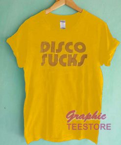 Disco Sucks Graphic Tee Shirts