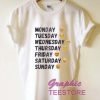 Emoji Days Graphic Tee Shirts