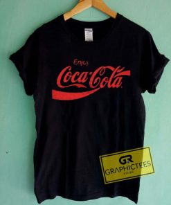 Enjoy Coca cola Graphic Tees Shirts