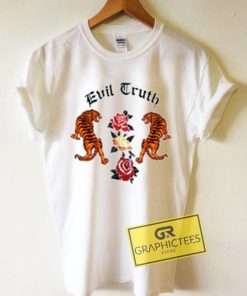 Evil Truth Printed Graphic Tees Shirts