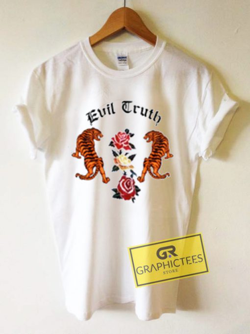 Evil Truth Printed Graphic Tees Shirts