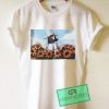 Girl And Sun Flower Comic Graphic Tees Shirts