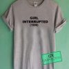 Girl Interrupted 1999 Graphic Tees Shirts