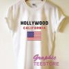 Hollywood California Graphic Tee Shirts