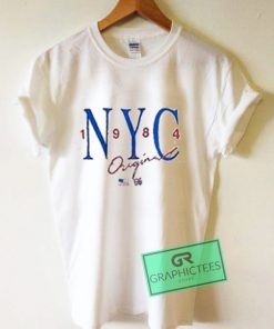 NYC 1984 Original Graphic Tees Shirts