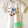 Panama Butterfly Graphic Tees Shirts