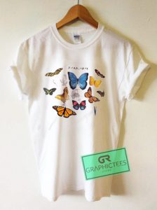 Panama Butterfly Graphic Tees Shirts - graphicteestore