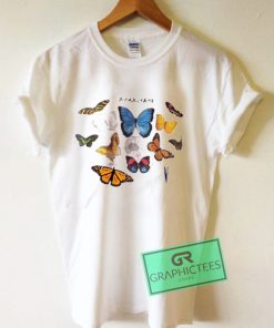 Panama Butterfly Graphic Tees Shirts