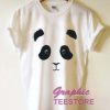 Panda Face Graphic Tee Shirts