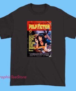 A graphic tee shirt featuring artwork inspired by the 