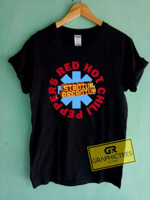 Red Hot Chili Peppers Stadium Argadium Graphic Tees Shirts