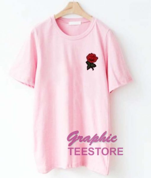 Rose Flower Graphic Tee Shirts