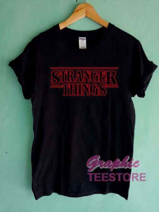 Stranger Things Graphic Tee Shirts
