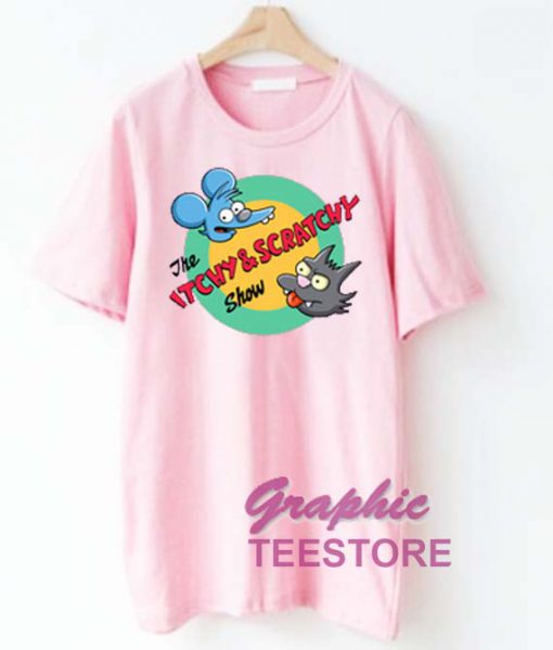 The Itchy and Scratchy Graphic Tee Shirts