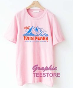 Visit Twin Peaks Graphic Tee Shirts