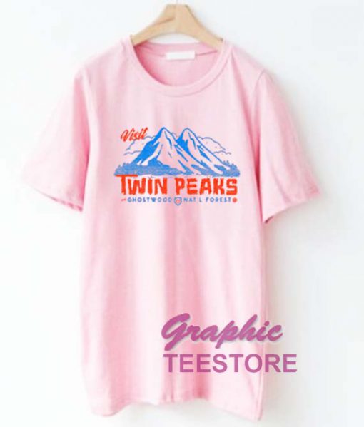 Visit Twin Peaks Graphic Tee Shirts