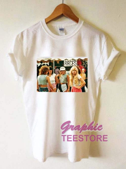 1980s Fashion For Teenager Girls Graphic Tee Shirts