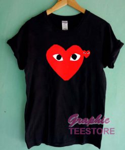 Comme Des Garcons Little Graphic Tee Shirts