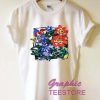 Flower Art Vintage Graphic Tee Shirts